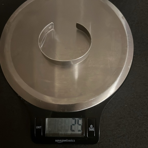 Sterling Silver cuff. Never worn but needs a serious cleaning - Picture 5 of 5